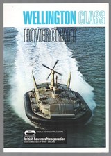 BRITISH HOVERCRAFT BROCHURE, WELLINGTON CLASS VG