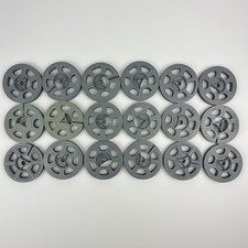 Lot of 18 Empty Vintage Plastic Film Reels for Standard 8 mm or Super 8mm Film