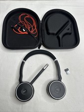 Jabra Evolve 75 Wireless Bluetooth Headset with Case, Dongle  Cord - HSC040W