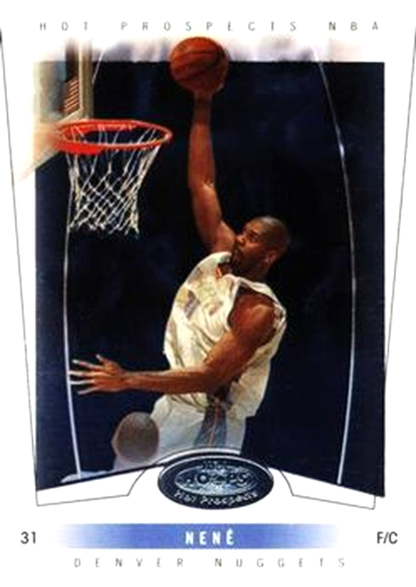 2004-05 Hoops Hot Prospects #53 Nene Denver Nuggets