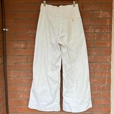 1940s 1950s US Navy Cotton Sailors Pants Lightning Hardware Crackerjack Pants