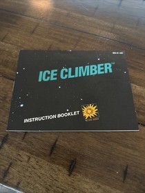 Ice Climber (Nintendo NES, 1985) Box And Manual Only