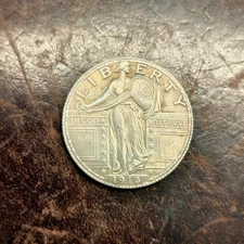 ~~~1916 Standing Liberty Quarter, Very Rare Key Date, VF Wholesale