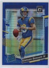 2023 Panini Donruss Optic Rated Rookie Blue Hyper Prizm Stetson Bennett IV m5e