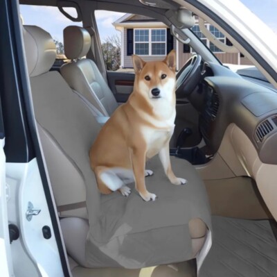 Formosa Covers Front Passenger Seat Car Protector Cover For Dogs, Pets, Kids
