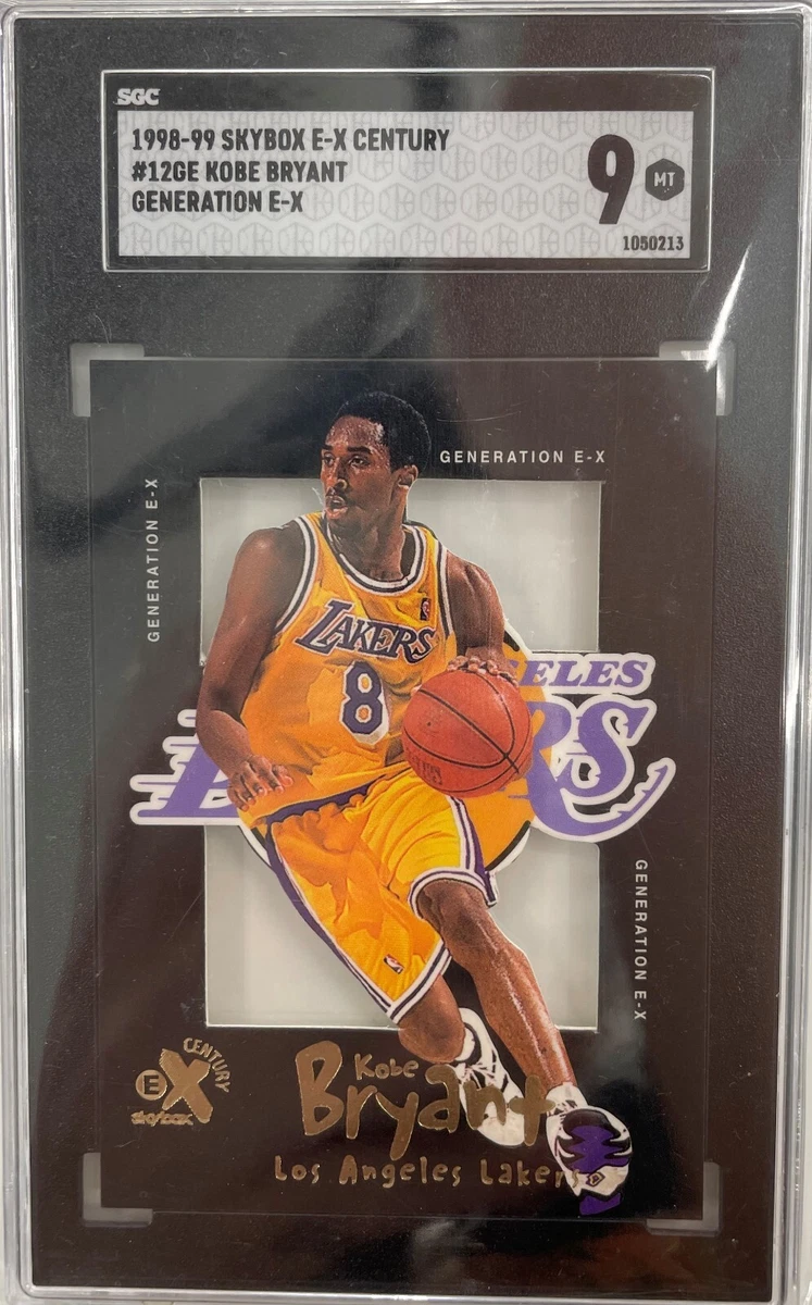 1998-99 Skybox E-X Century Generation E-X Kobe Bryant #12GE SGC 9 