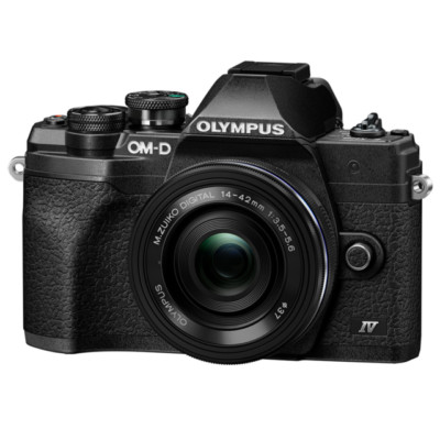 Olympus OM-D E-M10 Mark IV 20.3MP Kamera mit Zuiko ED 14-42mm F3.5-5.6 EZ Objektiv