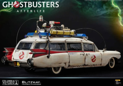 Blitzway Ghostbusters Ecto-1 Vehicle 1984 Afterlife Diecast 1:6 Scale - SEALED