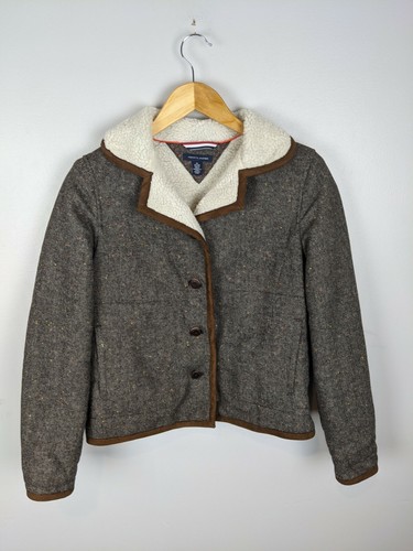 WOMENS TOMMY HILFIGER SHERPA BOMBER 
