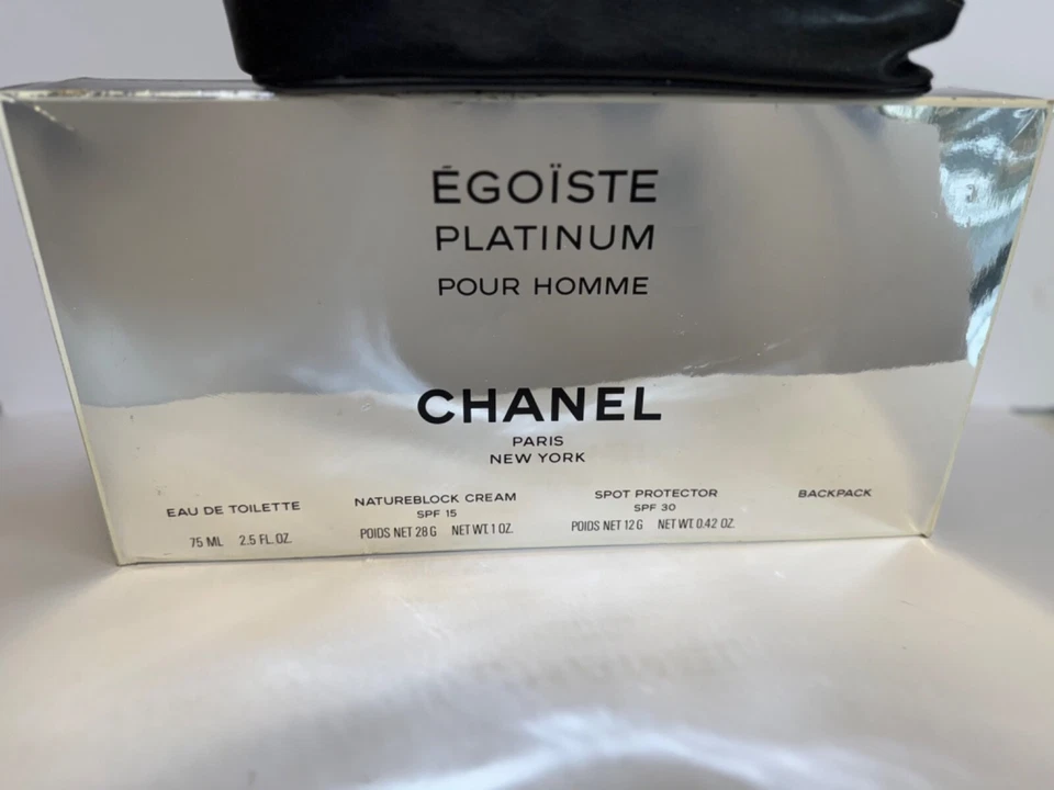 Mochila CHANEL Egoiste Rara NUEVA STOCK ANTIGUA con Caja Años 90 De Colección AUTÉNTICA Foto 3 de 4