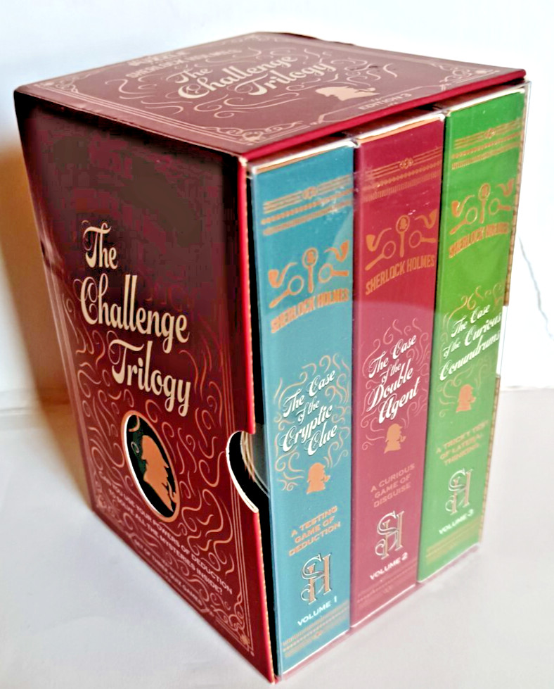 Professor Puzzle SHERLOCK HOLMES  The Challenge Trilogy - A Mystery Brain Teaser