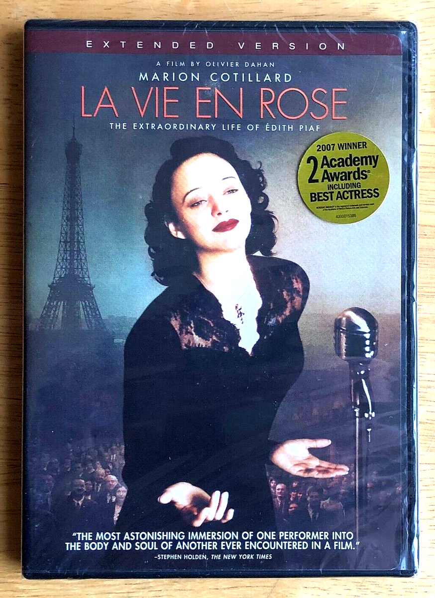LA VIE EN ROSE—MARION COTILLARD (BEST ACTRESS) AS EDITH PIAF (2007)  DVD—SEALED