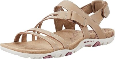 Merrell Z3798 Womens Tobacco/Pomegranate Sandspur Rose Convert Sandals Size 11 M