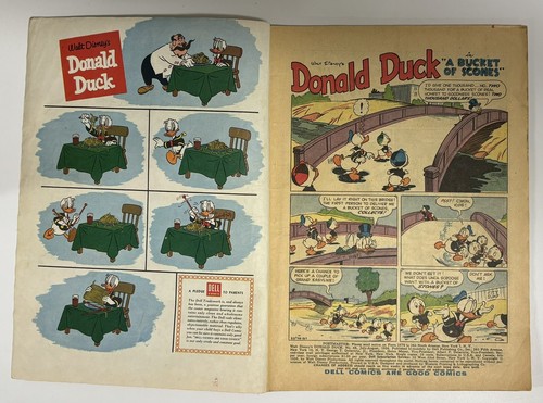 1950s 1956 1957 1959 Lot Of 3 DELL Walt Disney’s DONALD DUCK Comic Books 10¢ - Picture 3 of 5