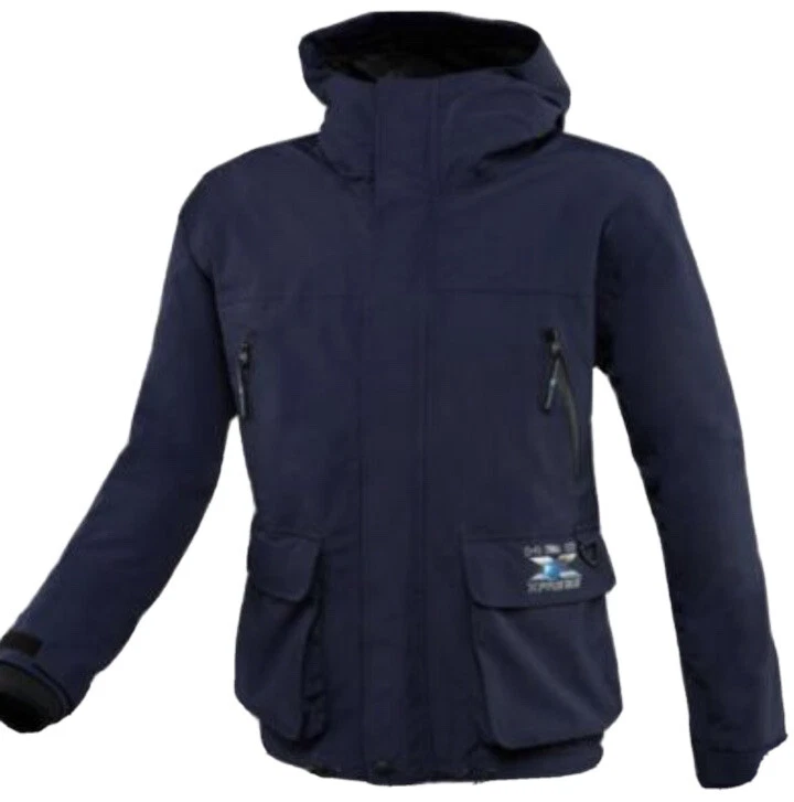 H20 XPRESS Fishing and Hunting Parka Navy 3XL