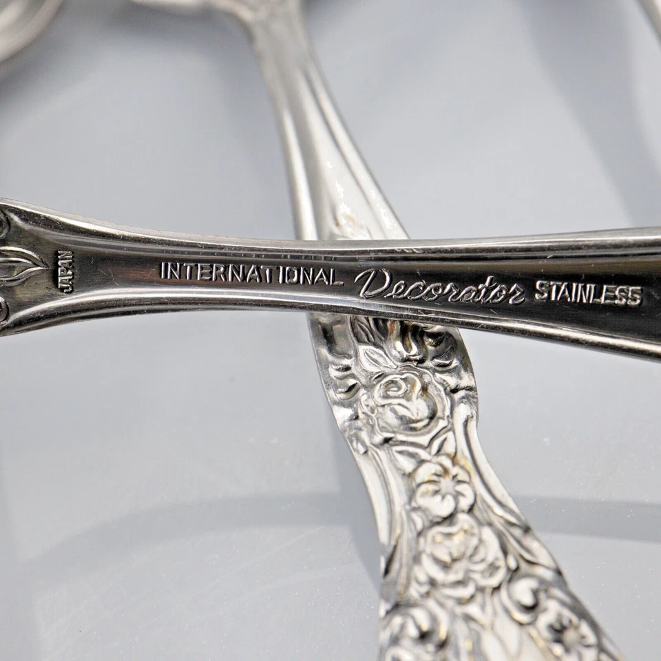 Cucharas soperas International Decorator EMBAJADA 6 lugares/ovaladas de acero inoxidable Foto 4 de 4