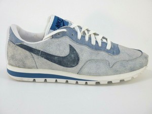 nike blue leather shoes