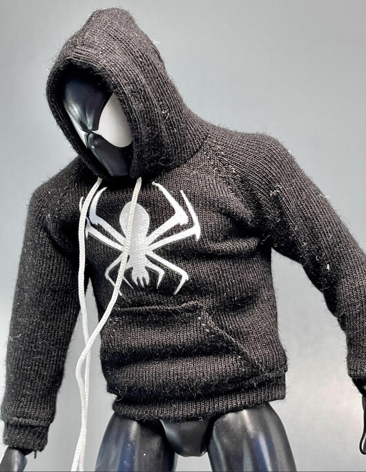 Su-Cgs-Blk: 1/12 Slim Nero Cargo Pantaloni Per Mezco Nota ML - Foto 7