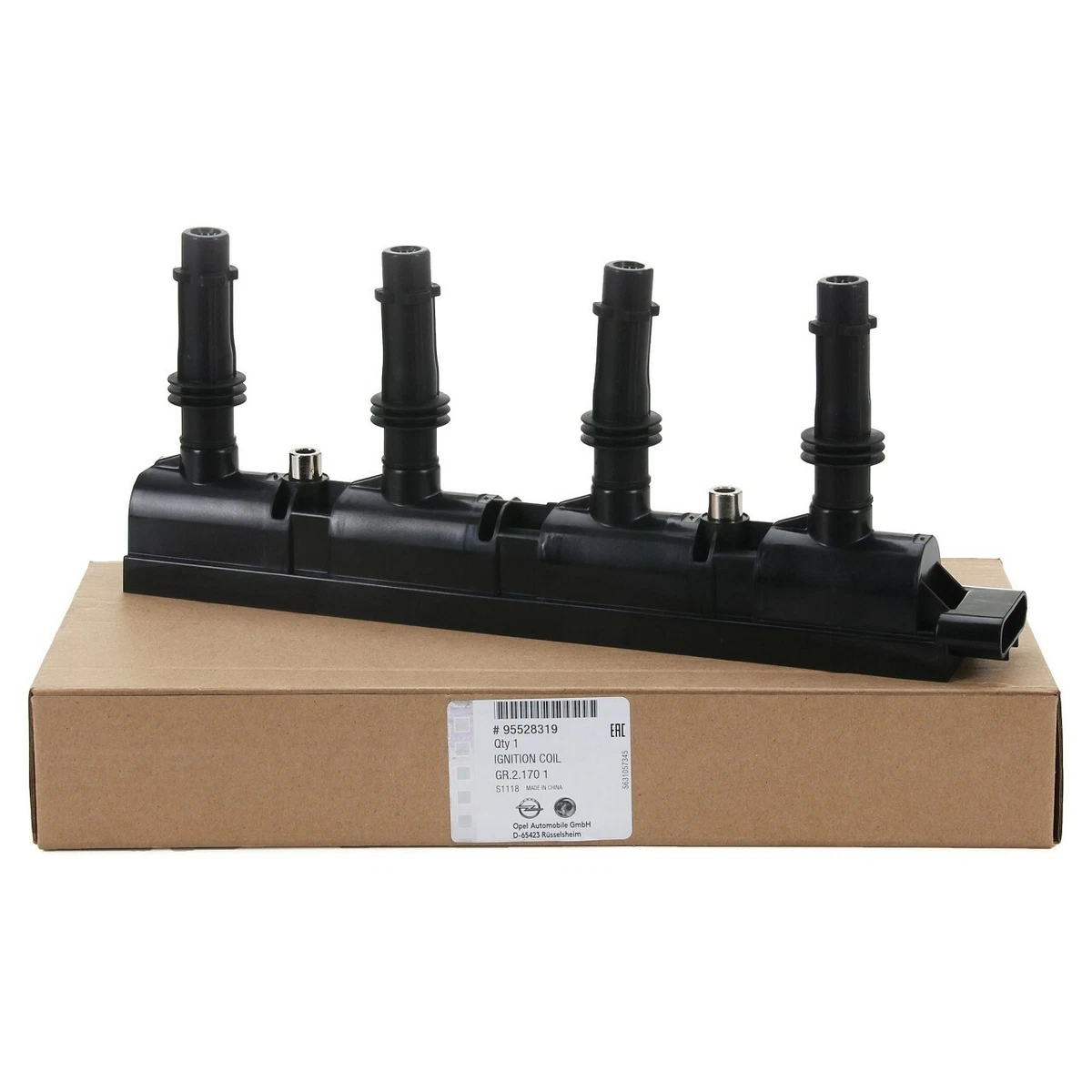 ORIGINAL Opel Zündmodul Zündspule 95528319 1.2 + 1.4 ADAM ASTRA 