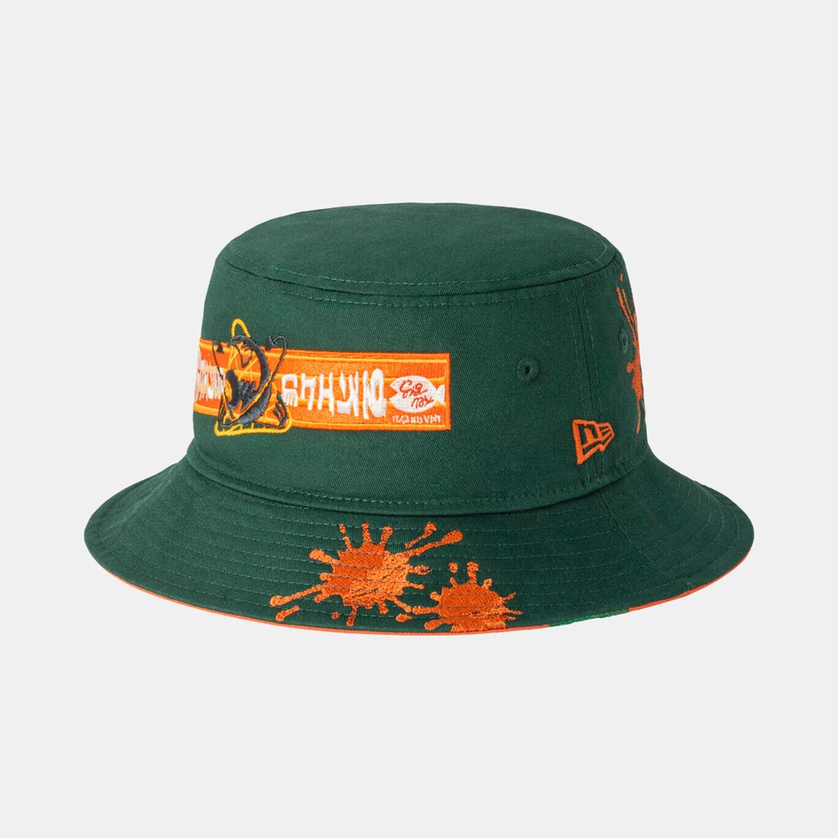 NEWERA Splatoon 3 Bucket Hat SALMON RUN 23inch Nintendo Tokyo 