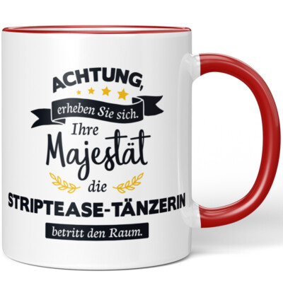 Achtung, erheben Sie sich! Ihre Majestät Striptease-Tänzerin betritt 10005988694