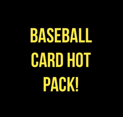 BASEBALL CARD REPACK HOT PACKS Grab Bag 1 Hit, 4 RCs, 2 Inserts, 5 Base Modern