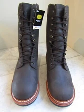 NIB Chippewa #TH1032 Thunderstruck  Brunette Leather Boots Men 8 D EU 41 UK 7