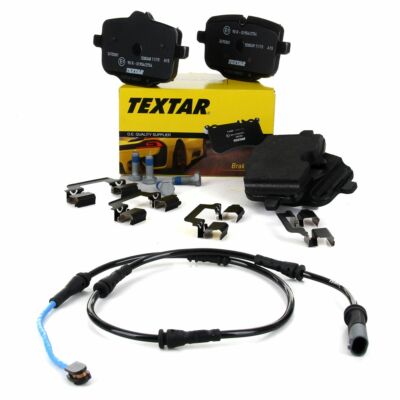 TEXTAR 2470301 Bremsbeläge + Warnkontakt für BMW 5er F10 6er F12 F13 F06 hinten