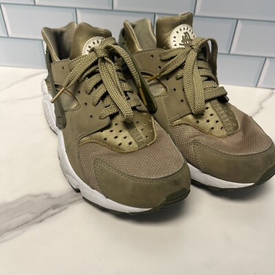 Nike Air Huarache Run Khaki 318429-200‎ Men\'s Size US8 Size 8 - Nike Air Huarache Khaki for sale online | eBay main image 3