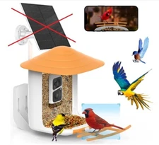 Bird Feeder with Camera Wireless- Solar Panel Sold Separately