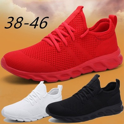 Mens Fashion Lightweight Tennis Shoes Casual Running Jogging Sneakers Breathable