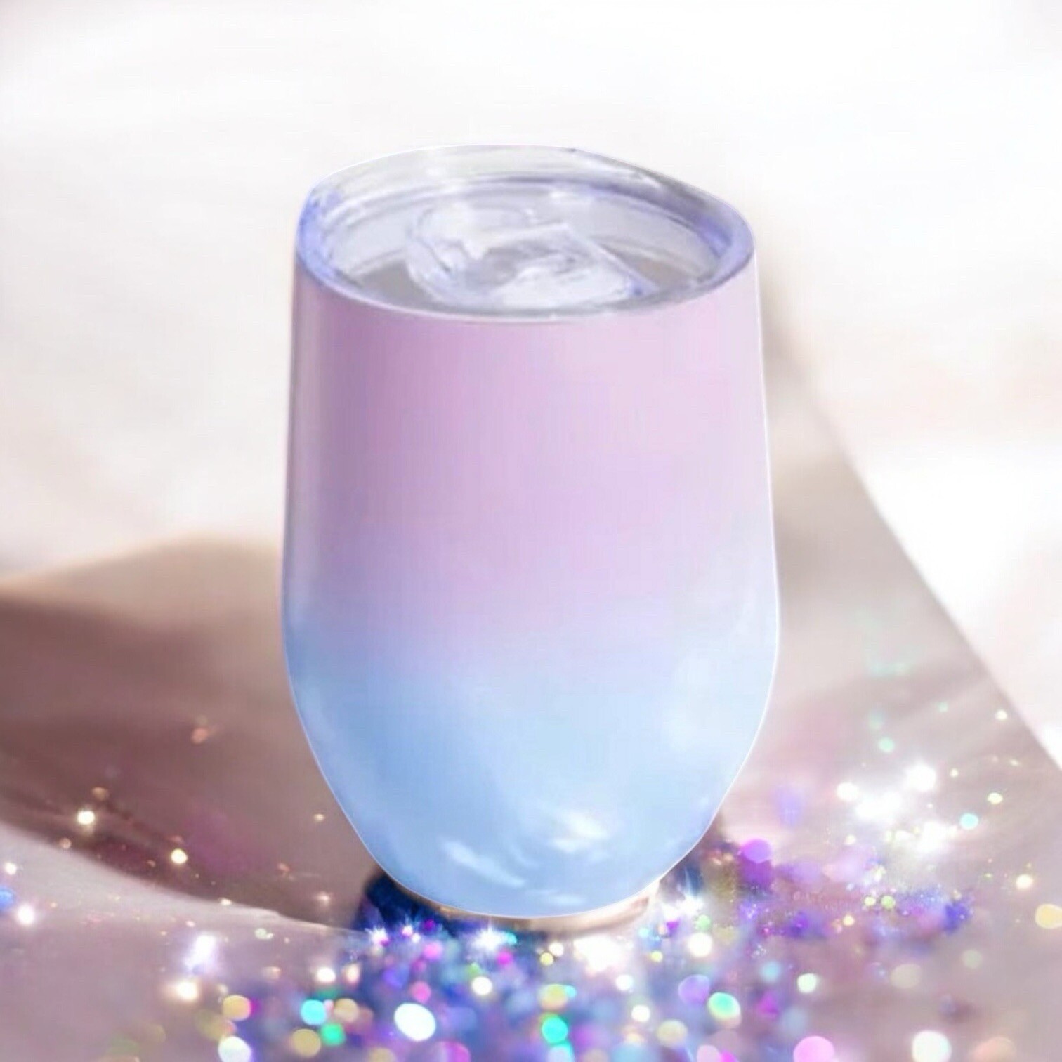 CHIC & TONIC Wine Tumbler in Ombre Brand New In Box