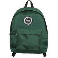 Hype Just Hype Bas171315 Mens Womens Unisex Backpack Rucksack Bag Bottle Green Hype Just Hype Bas171315 Mens Womens Unisex Backpack Rucksack Bag Bottle Green