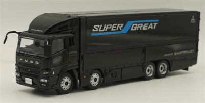 MITSUBISHI FUSO SUPER GREAT ミニカー 1/43 1/43 MITSUBISHI FUSO Super Great Bluetech Truck Dealer