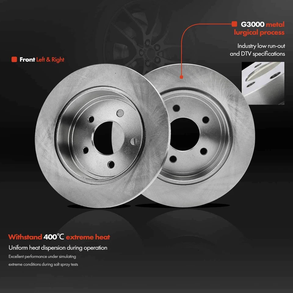 New Disc Brake Rotor for Dodge Nitro 2008 2009-2011 Jeep Liberty 2008-2012 Front - image 4 of 4