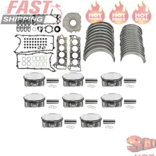 Engine Overhaul Rebuild Kit - Piston Set w/Rings BEARING for Jaguar Land Rover
