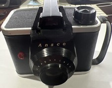 Vintage Ansco Ready Flash Made in NY Camera 1950's tested working