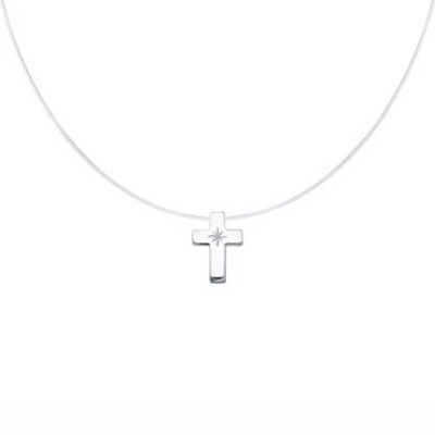 Kaufbei Sokolov Collier aus 925 Silber mit einem Brillanten