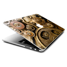 Skin Decals Wrap for MacBook Pro Retina 13" - Steampunk Gears Steam Punk Old