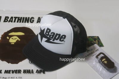 A BATHING APE Men's Goods BAPE STA MESH CAP ( EMBROIDARY TYPE