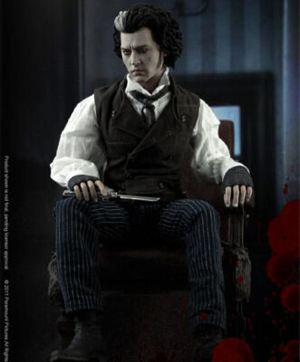 Hottoys 1/6 Mms149 Sweeney Todd: The Demon Barber Of Fleet Street