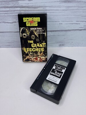 THE GIANT LEECHES 1959 VHS 1990 CULT HORROR Classic Sci Fi Scream Gems 
