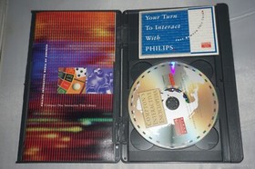 Compton's Interactive Encyclopedia Phillips CD-i Complete w/ Slipcover Long Box 