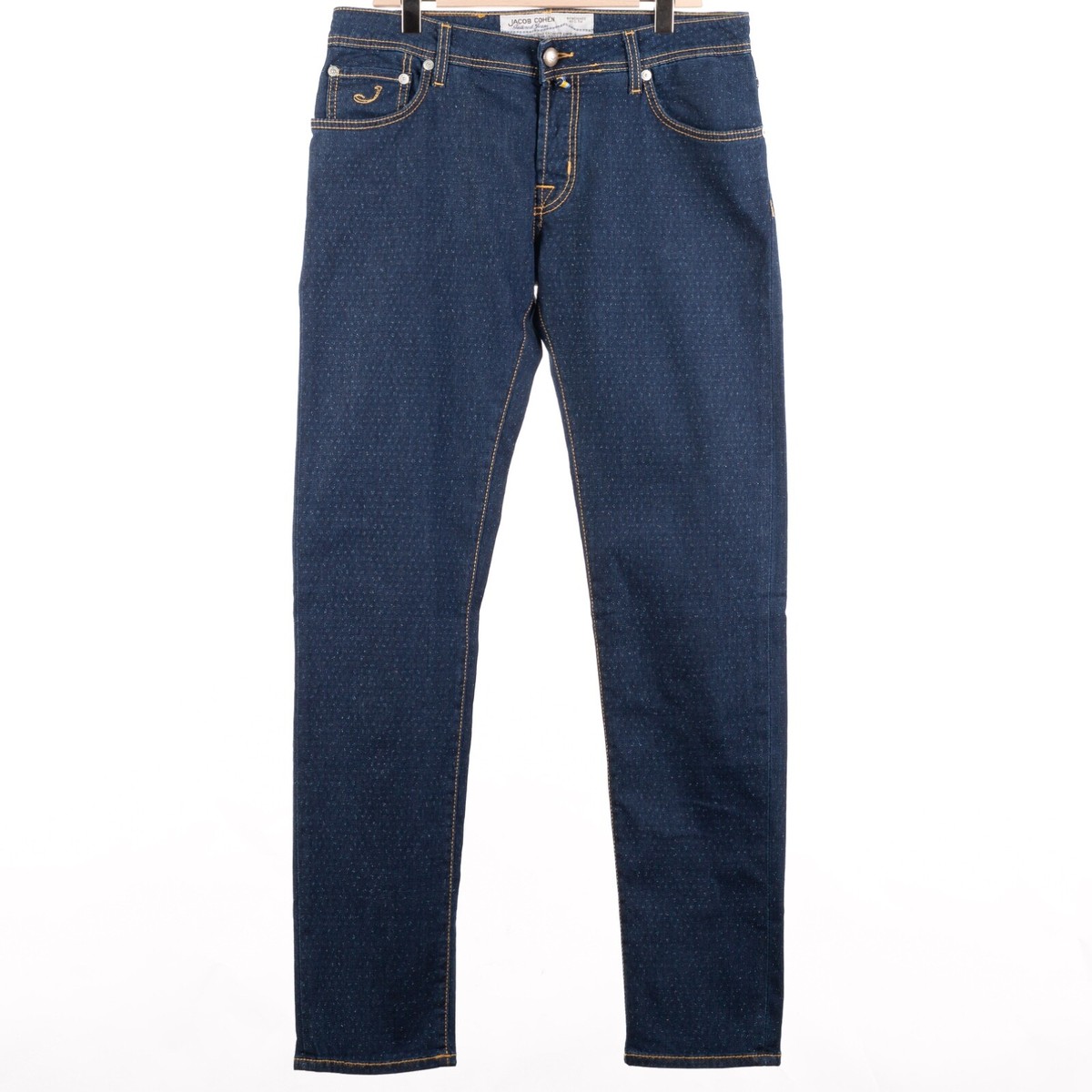 パンツ JACOB COHEN 31 SECOND PREMIUM EDITION JACOB COHEN Handmade Limited Edition Blue Denim Cotton Slim