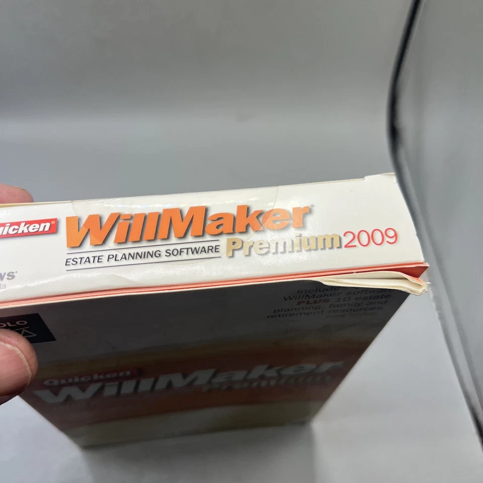 Quicken Willmaker Premium 2008 Estate Planning Software Windows 2000/XP/Vista  - Image 3 of 4