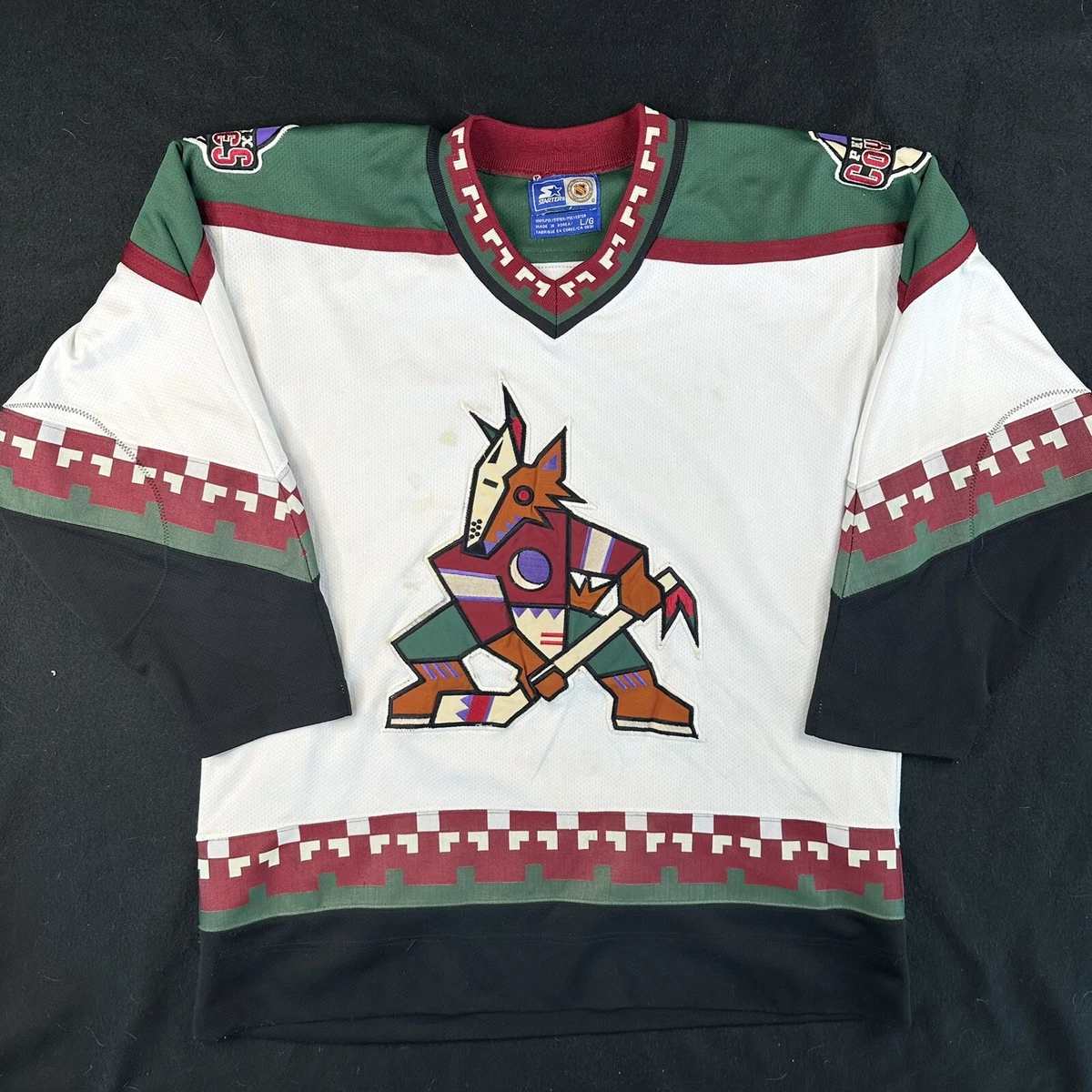 Phoenix Arizona Coyotes Kachina NHL Hockey Jersey Vintage Starter XXL