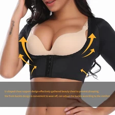 Faja De Compresion Para Mujer Talladora De Brazos y Posture Corrector Shaper Top