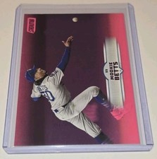 2025 Topps Stadium Club MLB Mookie Betts Pink Foil Parallel Card #160 LA Dodgers