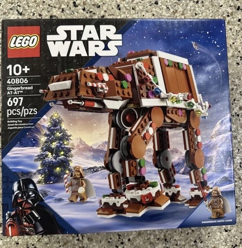 *SHIPS NOW* LEGO Star Wars Gingerbread AT-AT Walker 40806 NEW Sealed!!