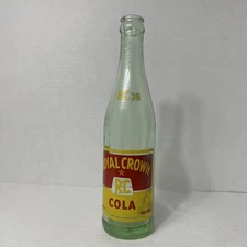 Vintage ACL Royal Crown Cola Soda Bottle Macon GA 10oz